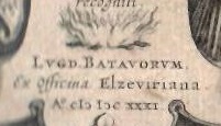 [Эльзевиры] Ioannis Sleidani De quatuor summis imperiis. — Lugd.Batavorum: Ex officina Elzeviriana,- 1631 г.
